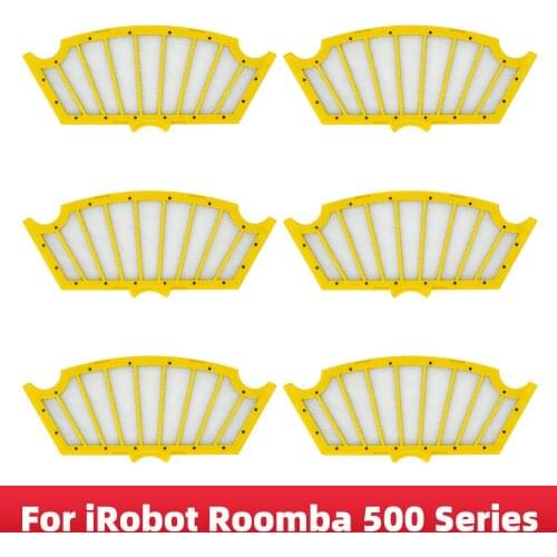 Hepa Filter For iRobot Roomba 500 Series 510 520 530 540 550 560 570 580 590 Robot Vacuum Cleaner Replacement Spare Parts