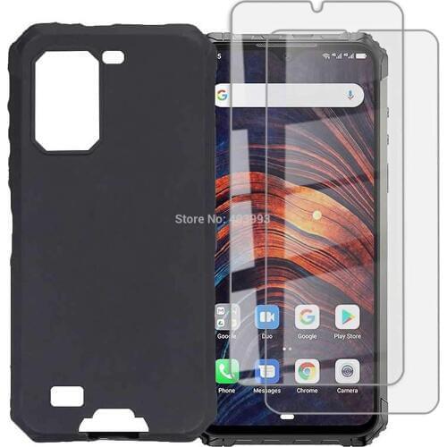3-in-1 Glass+Silicone Cover For Ulefone Armor 7 Case For Ulefone Armor 7 Tempered Glass Screen Protector