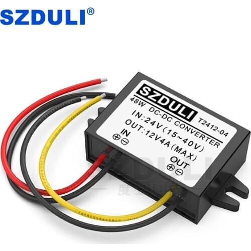 24V to 12V 4A power module transformer 15-40V to 12V vehicle DC power module converter CE RoHS
