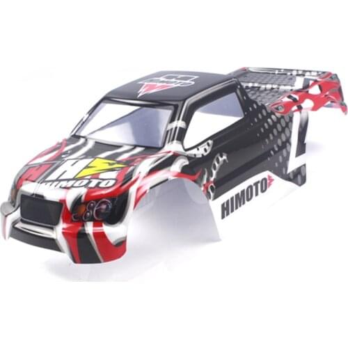 Himoto Bowie 1/10 scale RC CAR parts 31807 1:10 Black Truck Car Body 1P for E10MT, E10MTL