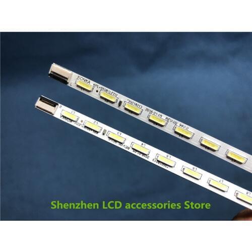 4Pieces/lot for Konka LED5555580AF LED555F5570NF 55G5000 KPL 550B1LED2 1PCS= 56LED 613MM 100%NEW