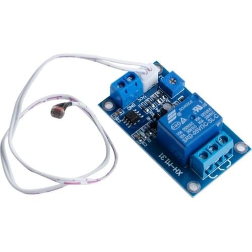 12V Photoresistor DC Module Relay Light Detection Sensor Light Control Switch 203B