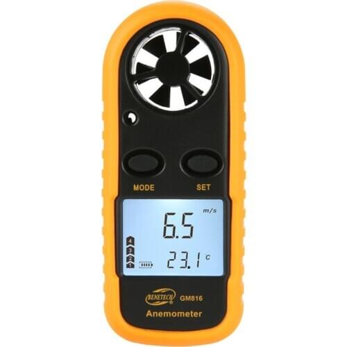 ANPWOO GM816 Digital Anemometer with Mark Wind Speed Measurement Low Power Consumption