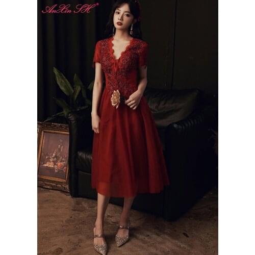 AXJFU flower white lace princess evening Dress Spaghetti strap sweetheart lace evening dress embroidery white evening dress