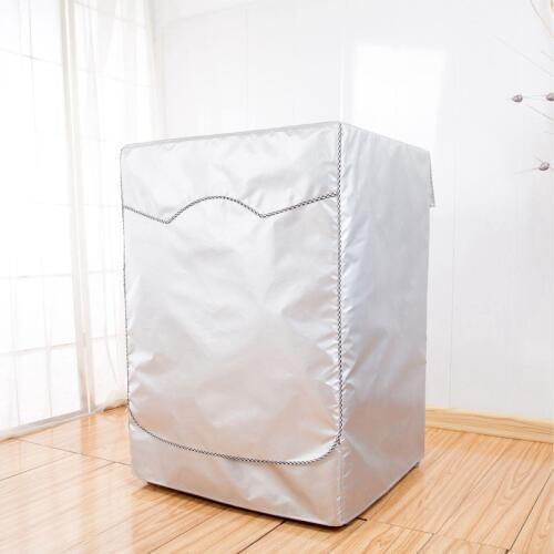 Full shading Sunscreen Washing machine cover Roller Dust Proof Cover Washing Machine Protective Dust Front Load Wash Dryer M-XL