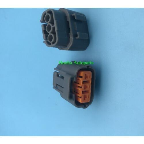 Free shipping 5 pcs 3 Pin DL 090 Female Sumitomo Waterproof Cable plug for Nissan Mazda RX8 Ignition Coil connector 6195-0009