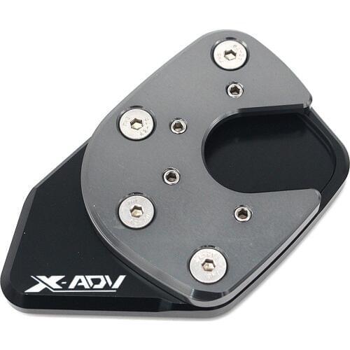 Free Shipping Motorcycle Side Stand Pad Plate Kickstand Enlarger Support Extension for HONDA XADV X-ADV 750 2017 2018 X ADV