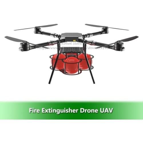 JMRRC X 1100E fire extinguisher throwing fireball drone commercial industrial drone flight platform