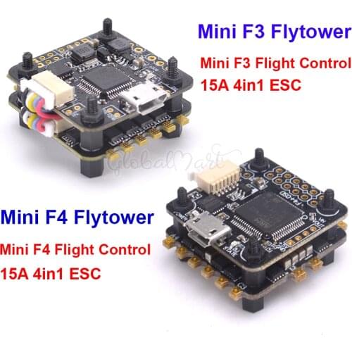 Mini F3 / F4 Flytower Flight control Integrated OSD Built-in 5V 1A BEC 15A / 25A 4 in 1 ESC Support Dshot For FPV RC Drone F90