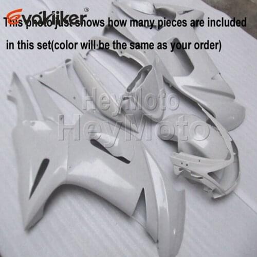 Motorcycle Fairing hull for 650R ER6f 2006 2007 2008 ER-6f 06 07 08 ABS plastic panels kit Unpainted fairing H3