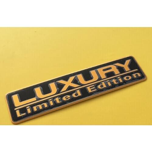 Luxury Limited Edition VIP JP JDM Car Trunk Fender Emblem Badge Decal Stickers