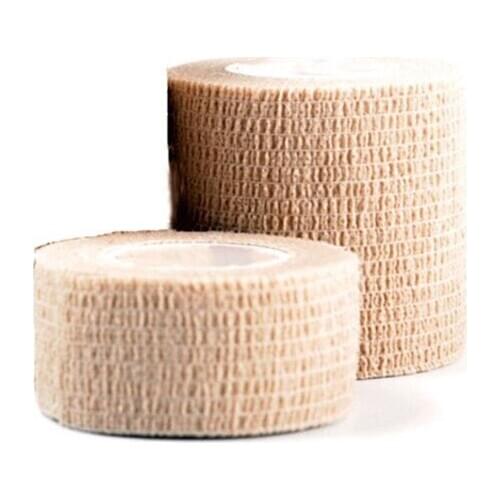 4 Rolls 2.5x450/5x450cm Gray Sport Self Adhesive Elastic Bandage Protective Gear Knee Elbow Support First Aid Tool