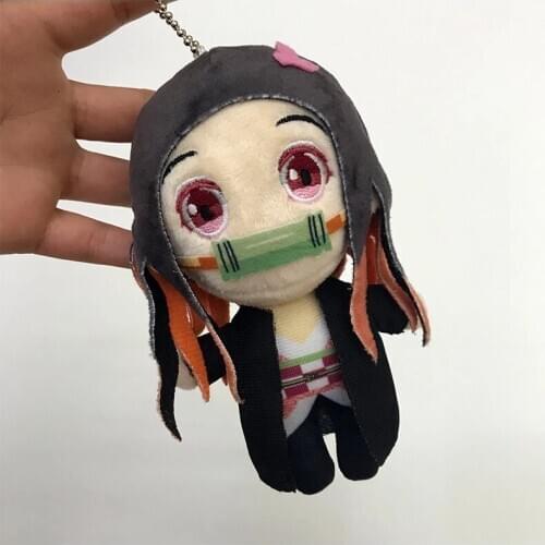 Super Cute Anime Doll Kamado Tanjirou Agatsuma Zenitsu Kamado Nezuko Plush Toys Stuffed Kawaii Toys for Kids Baby Gifts 3pcs/lot