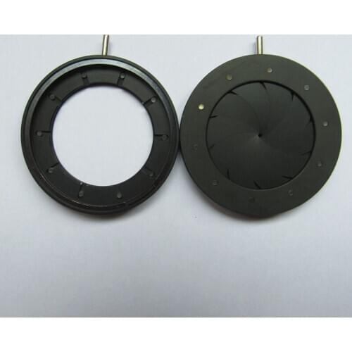 1-29mm Adjustable Zoom Optical Iris Diaphragm Aperture Condenser Digital Camera Microscope Adapter Use with 10pcs Blades