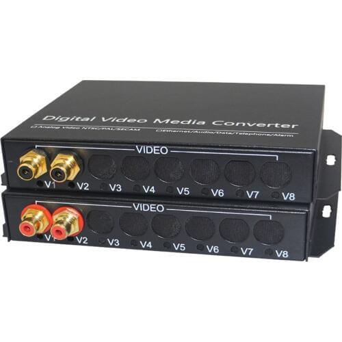 2CH Stereo Broadcast Audio Fiber Optical Transmitter Receiver Media Converter