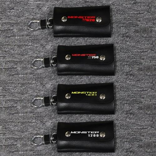 3D Key Holder Chain Collection Keychain For Ducati MONSTER M620 M750 1200 400 Motorcycle Key Ring Key