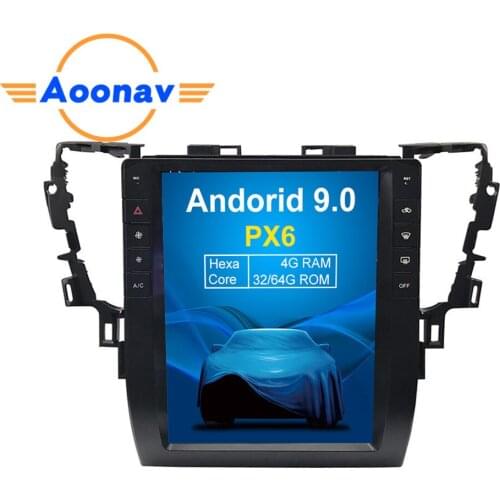 AOONAV 12.1 inch car DVD player vertical screen for Toyota Alphard AH30 2015+ car GPS radio IPS multimedia player