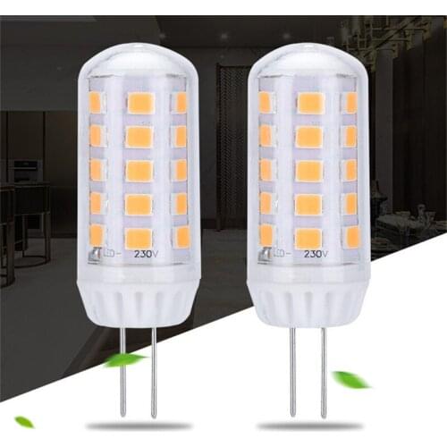 10PCS Dimmable Mini G4 LED Lamp 3W Bulb AC 220V Candle Lights Replace 30W Halogen Lamps for crystal pendant Chandelier Spotlight