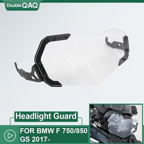 FOR BMW F750GS F850GS F 750 / 850 GS 2017 2018 2019 2020 2021 PVC Motorcycle Headlight Guard Windshield Protector Cover