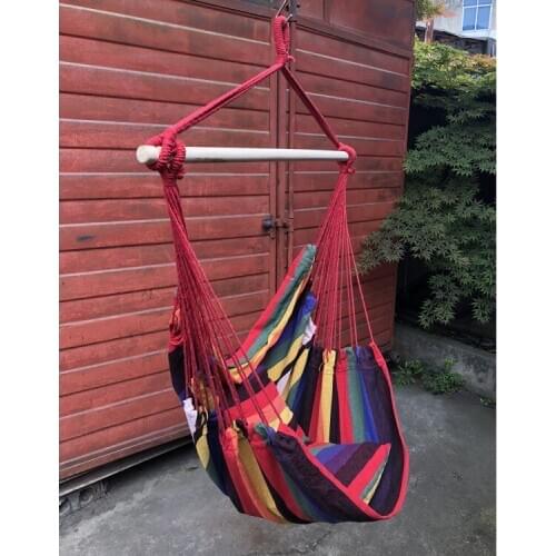 Ins Swing chair Canvas swing with cushion