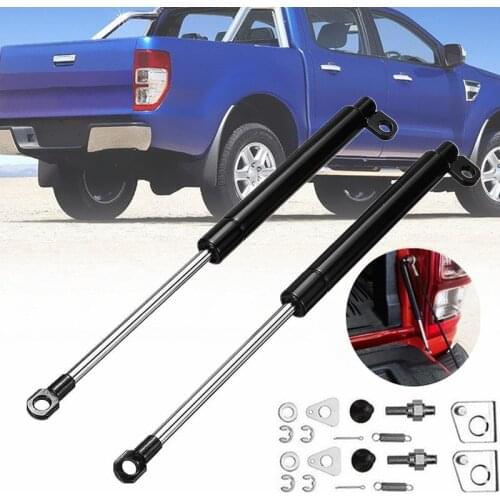 1 Pair Rear Tailgate Oil Strut Damper Support Sring Slow Down Strut Kit For Ford PX Ranger 2011-2017 For Mazda BT-50 2012-2018