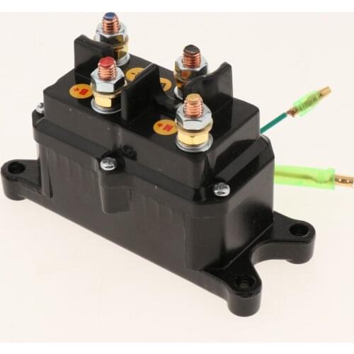 250 Amps DC Winch Motor Reversing Solenoid Relay Switch 12 Volt Contactor for ATV UTV 4x4 Vehicles