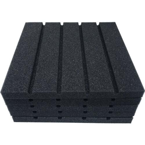New 6pcs Recording Studio Soundproofing Acoustic Panels Foam Thick Sponge Light Weight Absorption Acoustic