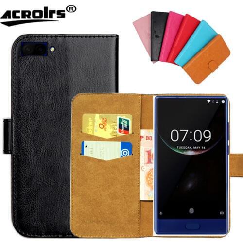 Original! Mix Doogee Case, 6 Colors High Quality Flip Leather Exclusive Case for Doogee Mix Cover Card Wallet+Tracking