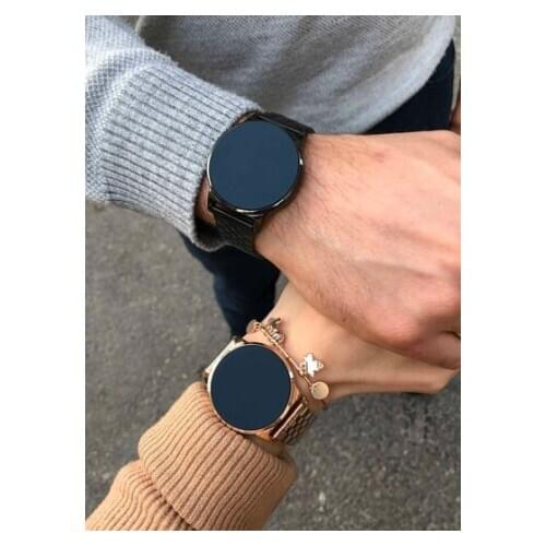 Ricardo Çift Sevgili Metal Kordon Led Su Geçirmez Kol Saatleri Bir Alana Bir Bedava Çift Saatleri Son Moda Dayanıklı En Uygun