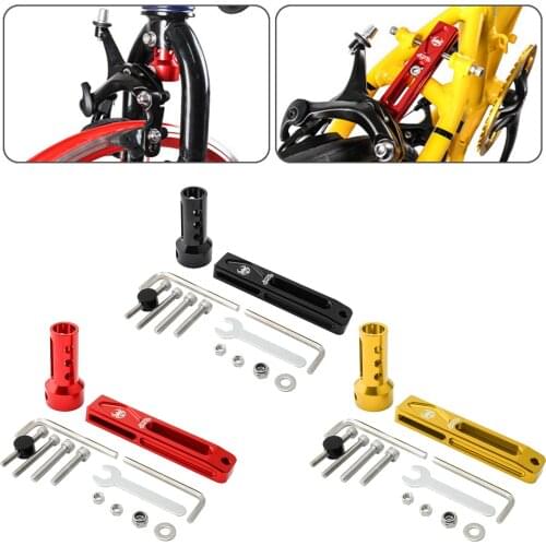 Folding Bike C Brake Adapter Mount Extension Conversion Rack V Brake to C-Type Brake Converter Refit Bracket