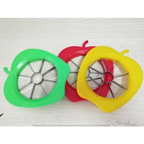 1PC Apple Slicer Stainless Steel Fruit Divider Blade Cutter Fancy Fruit Slicer Tools Kitchen Accessories Gadgets QA 080