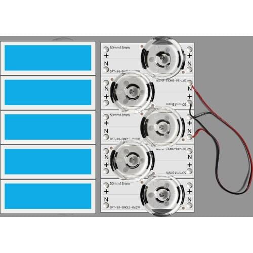10 pcs / pack 6V Drt 3.0 Lamp Beads With Optical Lens Fliter for 32-65 inch LED Backlight Strip TV Repair