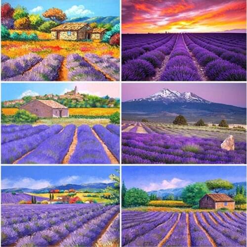 5D Diamond Painting DIY Flower Cross Stitch Full Square Round Drill Embroidery Colorful Handmade Home Room Wall Art Home Decor