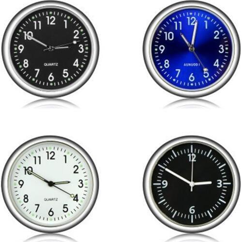 Car Ornaments Clock Auto Electronic Meter Timepiece Universal Interior Decoration Sticker Watch Brand New Practical Accessories