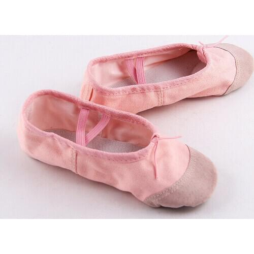 Kid Girl Pink Ballet Dance Toe shoes Professional Ladies Satin Pointe Shoes Silk Size 22-30