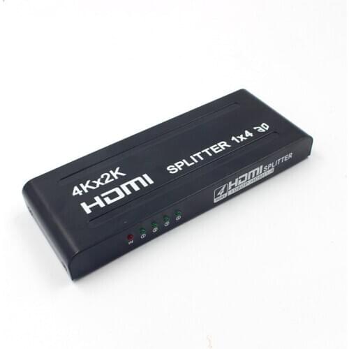 HDMI Ultra HD Distributor One point four one in four out 4K * 2K 1.4 version 1 in 4 out Support HD