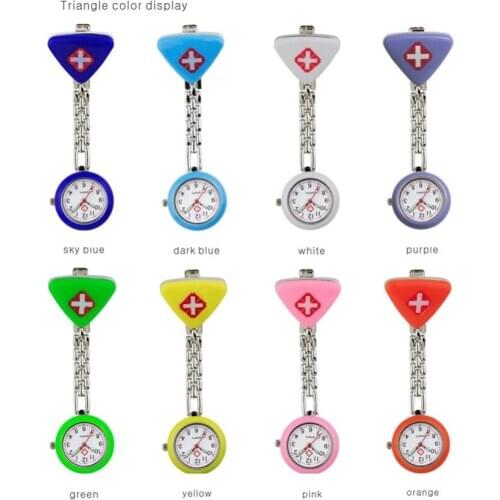 Nurse Pocket Pocket Watch Doctors Watch Female Chest Pocket Watch Quartz Watch Exam Watch Luminous Fashion Female Watch