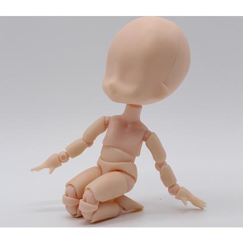 Kawaii Action Figure Toys Movable jointed bjd dolls Nude ob11 body doll with head kids Model Mannequin Art Sketch Draw figures