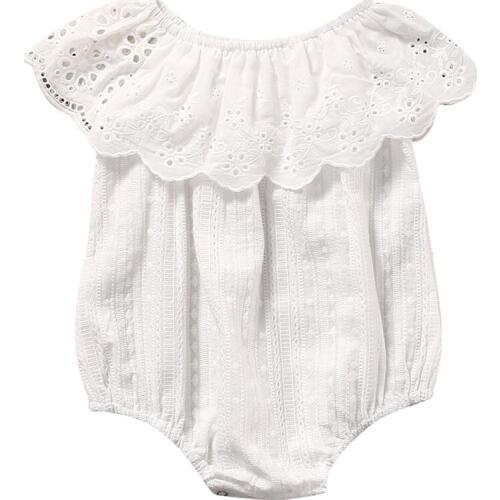 2019 Newborn Infant Baby Girl Lace Romper Jumpsuit Bodysuit Clothes Outfit Sunsuit