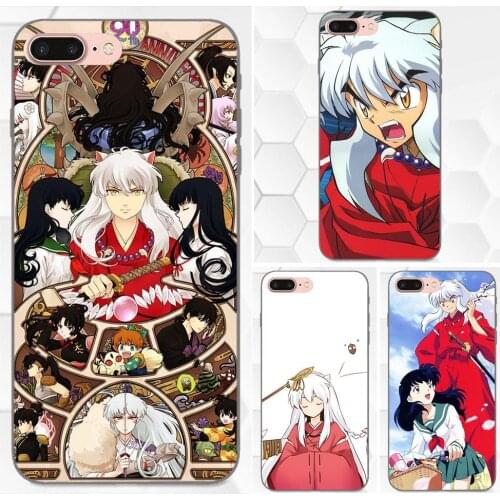 Soft Design For Galaxy C5 C7 J1 J2 J3 J330 J5 J6 J7 J730 2017 Ace Core Duo Max Mini Plus Prime Pro Anime Cartoon Inuyasha