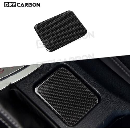 For Toyota GT86 FT86 ZN6 Subaru BRZ 2013-2019 Carbon Fiber Car Seat Heating Button Trim Frame Sticker Cover
