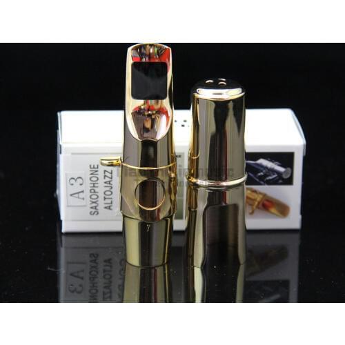 Excellent metal Soprano Sax mouthpiece and ligature and cap /7