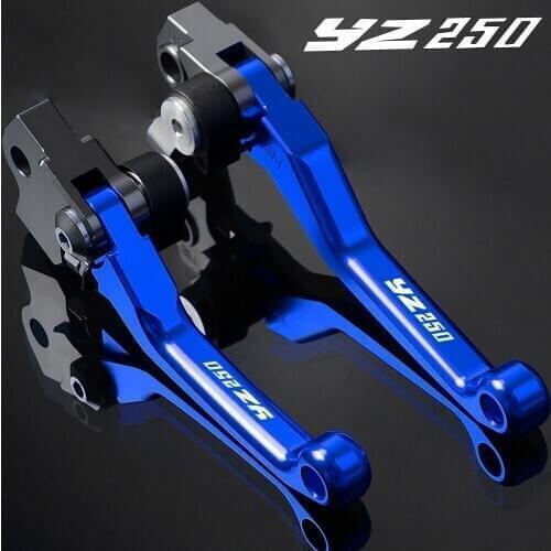 FOR YAMAHA YZ250 Pivot Motocross DirtBike High Quality CNC Aluminum Handle Brake Clutch Lever YZ 250 2015 2016 2017 2018 2019