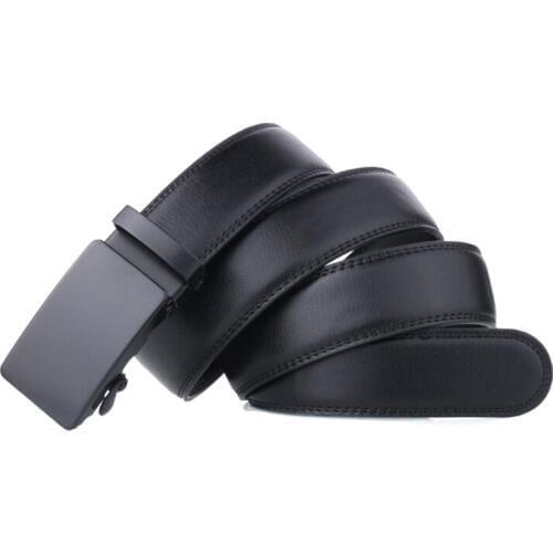 High Quality Belt Men Belt Automatic Leather Luxury Black Belt Mens Belts Automatic Buckle Cummerbunds Male