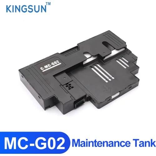MC-G02 Maintenance tank with chip for Canon PIXMA G2160 G3160 G1220 G2260 G3260 G1420 G2420 G1520 G2520 Printer Waste Ink Tank