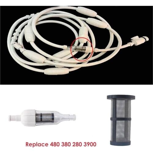 48-222 In-line Filter Screen For Polaris 280 380 Vac-Sweep 380 For Vac-Sweep 280 Pool Cleaner Replacement Pool Filter Cleaner
