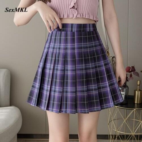 Женские юбки в складку SexMKL China At AliExpress