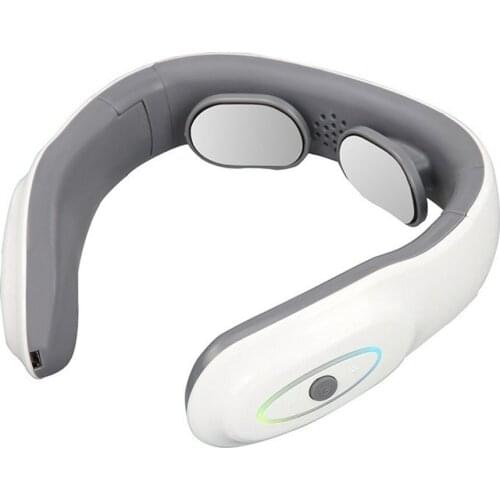 Foldable Intelligent Neck Massager Physiotherapy Massage Instrument Electric Neck Shoulder Massage Folding TENS Pulse Massage