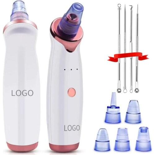 Beauty Blackhead Remover Vacuum Acne Needles Face Deep Pore Cleaner For Remove Pimple Skin Tag Nose Cleansing Skin Care Tools
