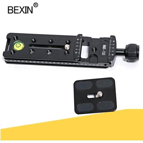 Lengthen Nodal Slide Double Dovetails Macro Rail RRS long Quick Release Plate Clamp Adapter For Arca swiss Macro Panoramic shoot